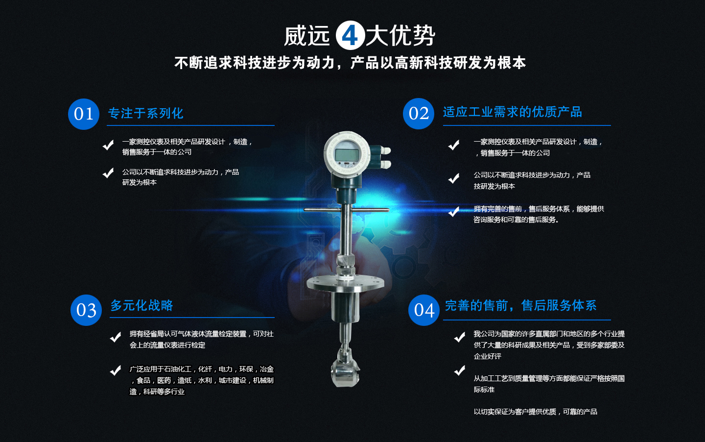威遠4大優勢